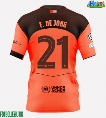 Barcelona Frenkie de Jong #21 Tredje Tröja 2025-26 Kortärmad